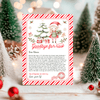 Editable Elf Goodbye letter ELF207