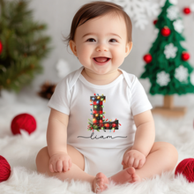  Christmas Custom Baby Short Sleeve One Piece | CT001