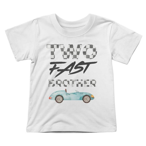 Two Fast Brother Birthday Toddler Jersey R102